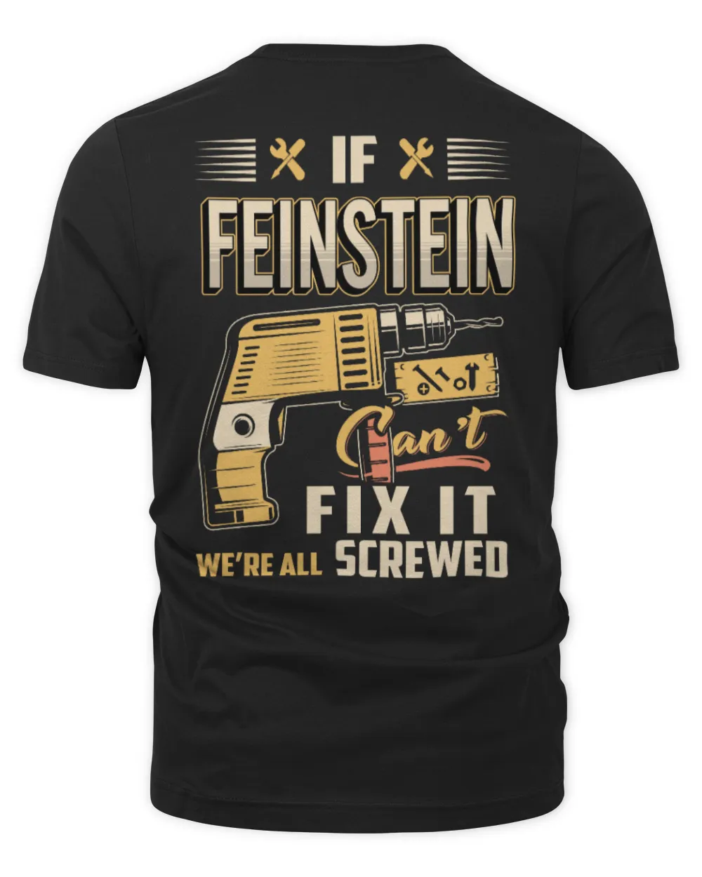 IF FEINSTEIN CAN'T FIX IT WE'RE ALL SCREWED B3 Unisex Premium T-Shirt black s