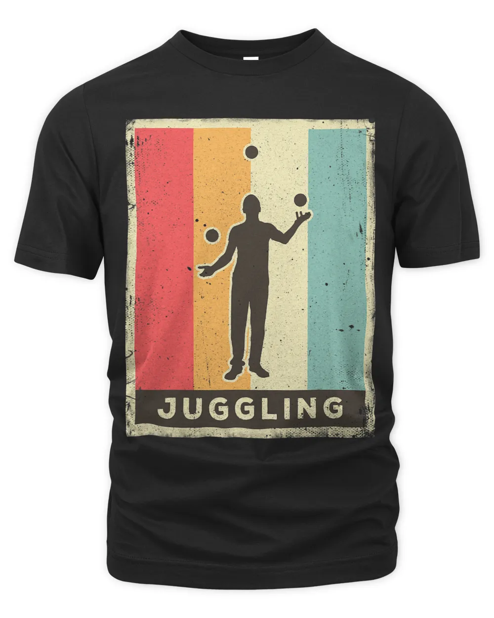 Vintage Juggling Sport Retro Poster Gift