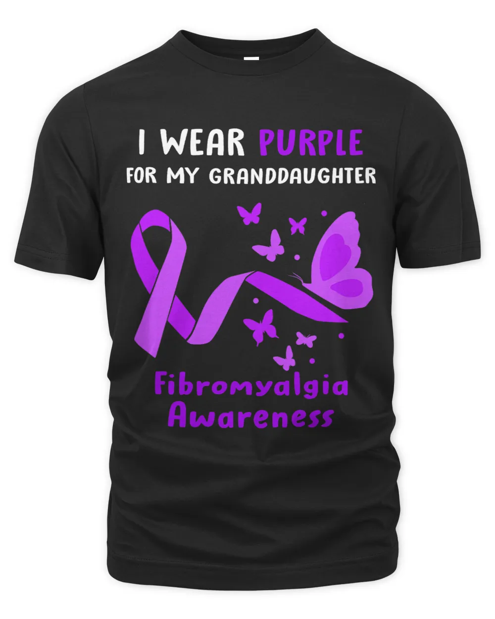 I Wear Purple for My Granddaughter Fibromyalgia Awareness 2