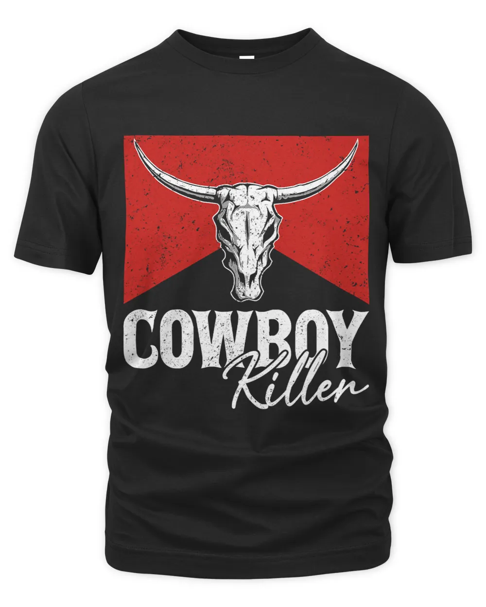 Cowboy Killers Bull Skull Howdy Punchy Western Country Music