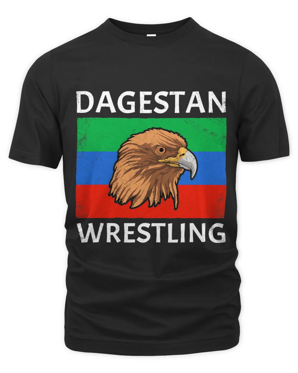 Sambo Dagestan Wrestling Eagle Dagestan Flag