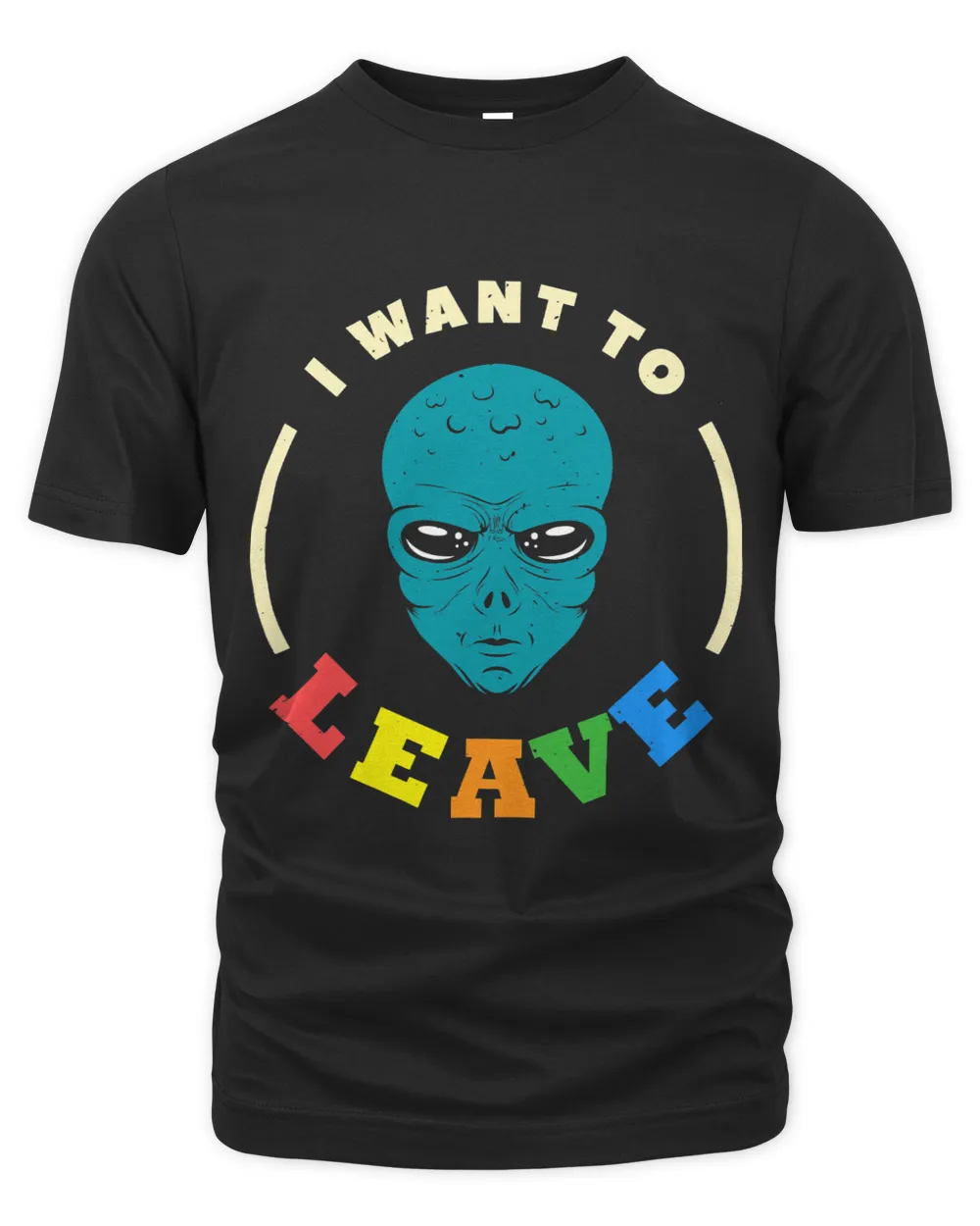 I want to leave Movie Poster Science Fiction Design