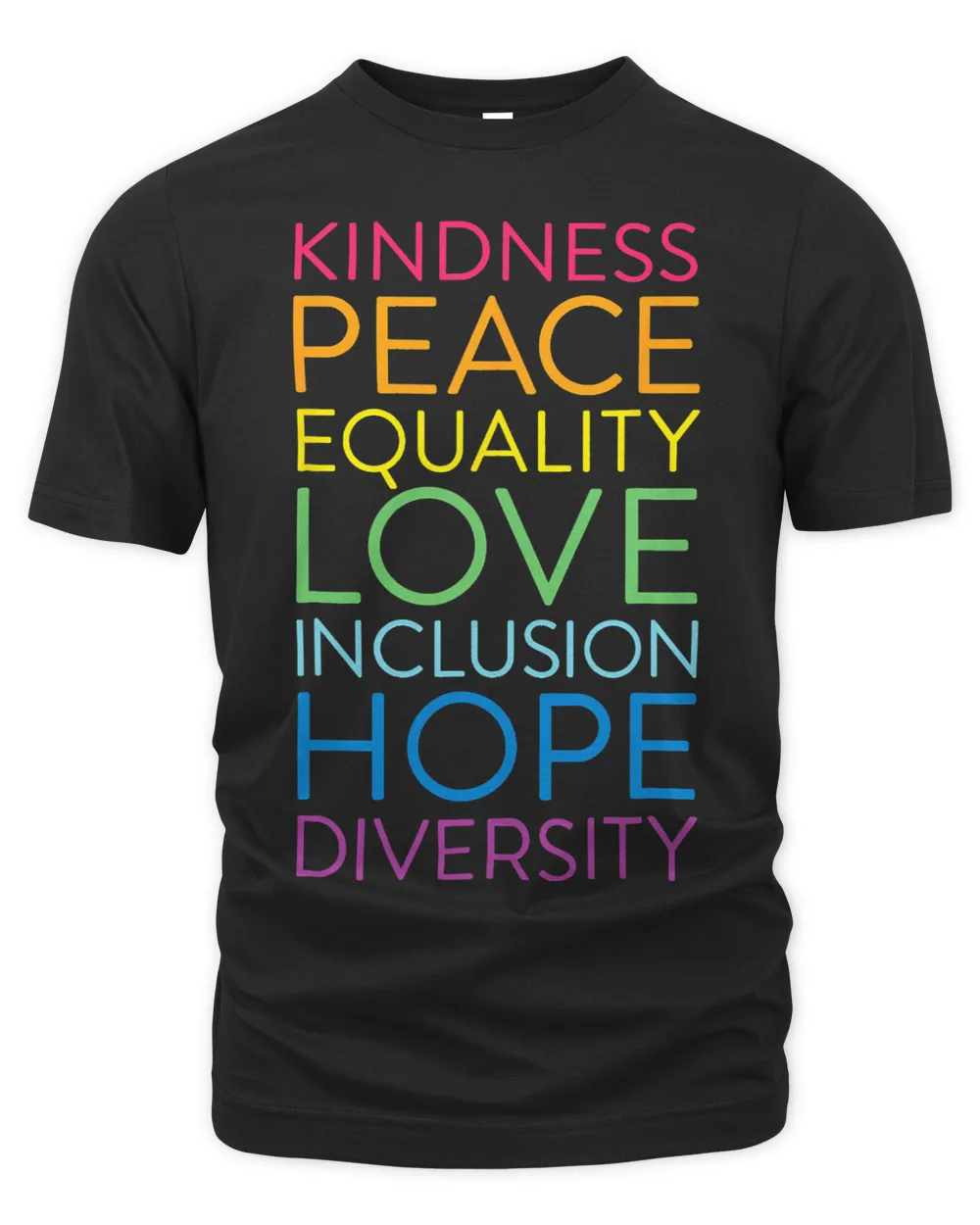 Peace Love Inclusion Equality Diversity Human Rights
