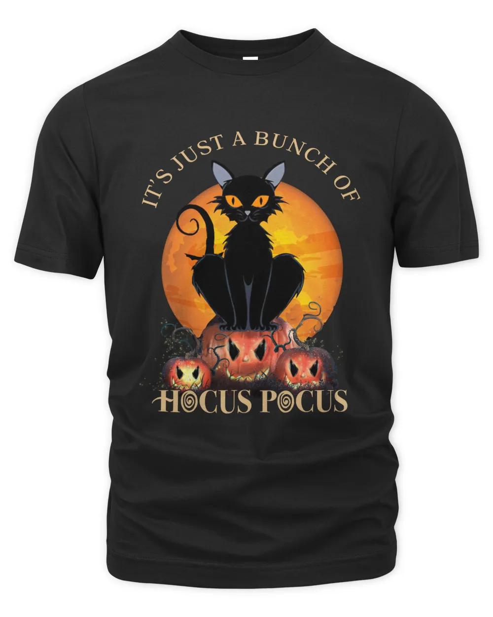 IT'S JUST A BUNCH OF HOCUS POCUS Unisex Premium T-Shirt black s