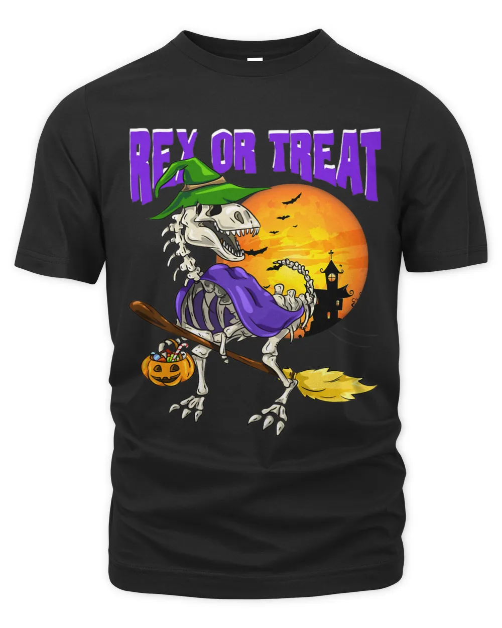 TRex Dinosaur Witch Funny Trick or Treat Halloween Costume