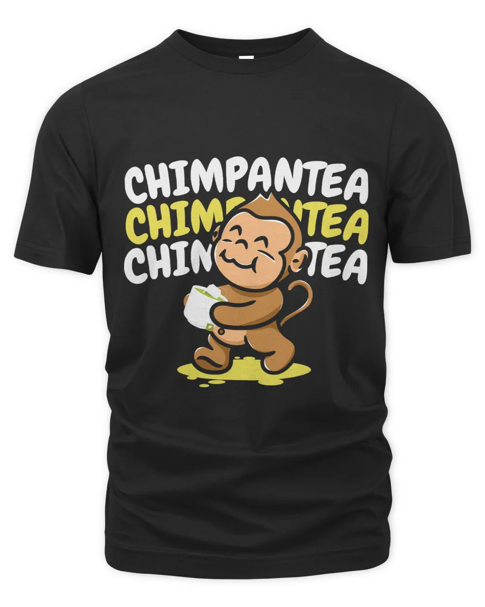 Chimpantea Tea Drinker Chimp Monkey Lover Ape Chimpanzee