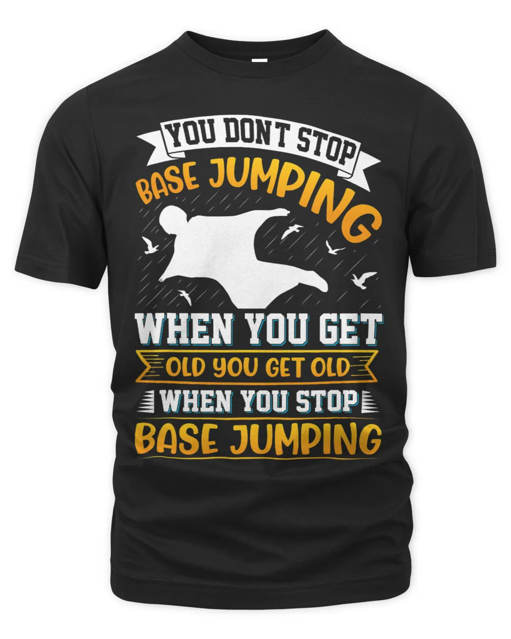 Funny Skydiver Skydiving Base Jumping Jumper Hobby Cliff 54