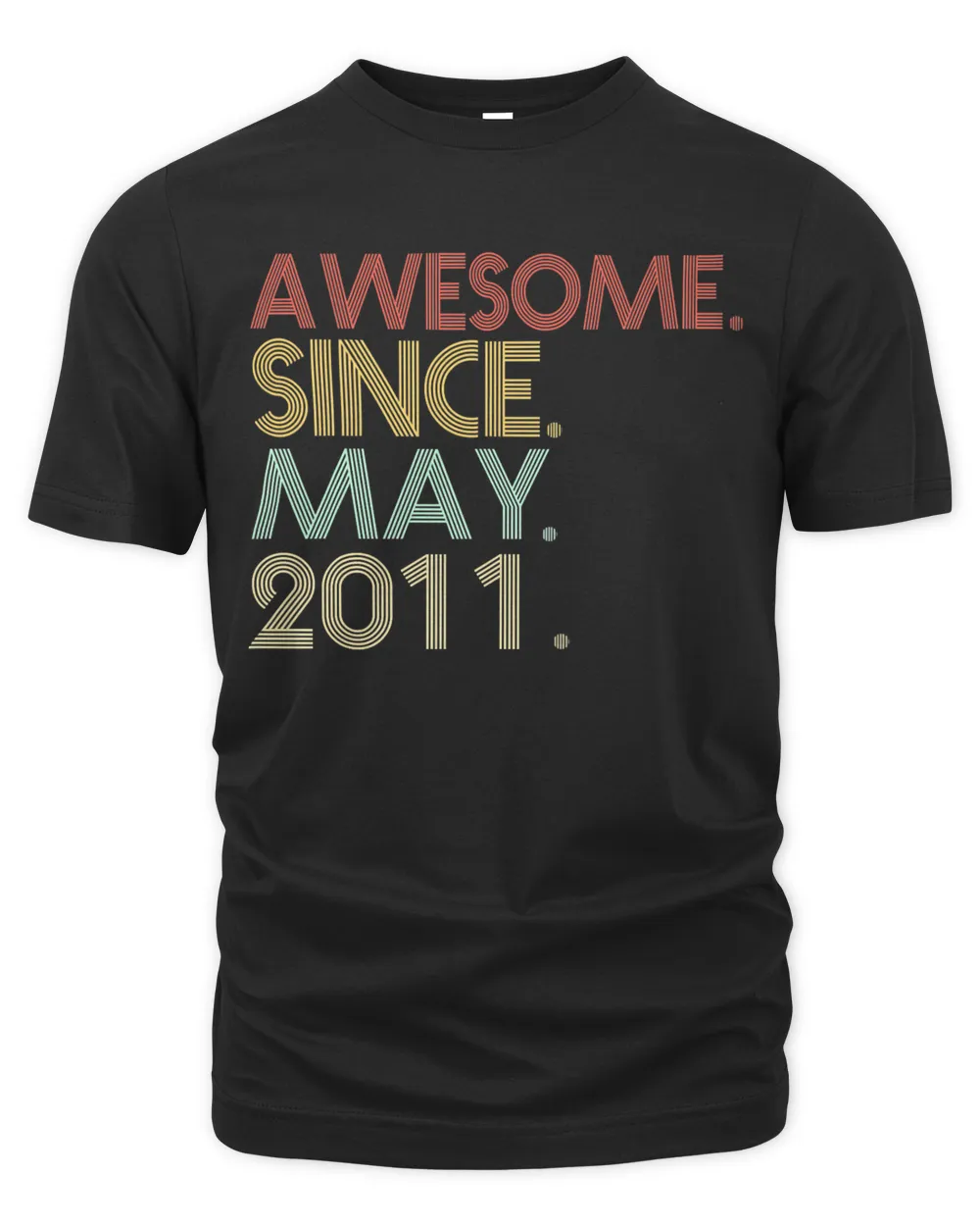 11th Birthday - 11 Years Old Awesome Since May 2011 T-Shirt