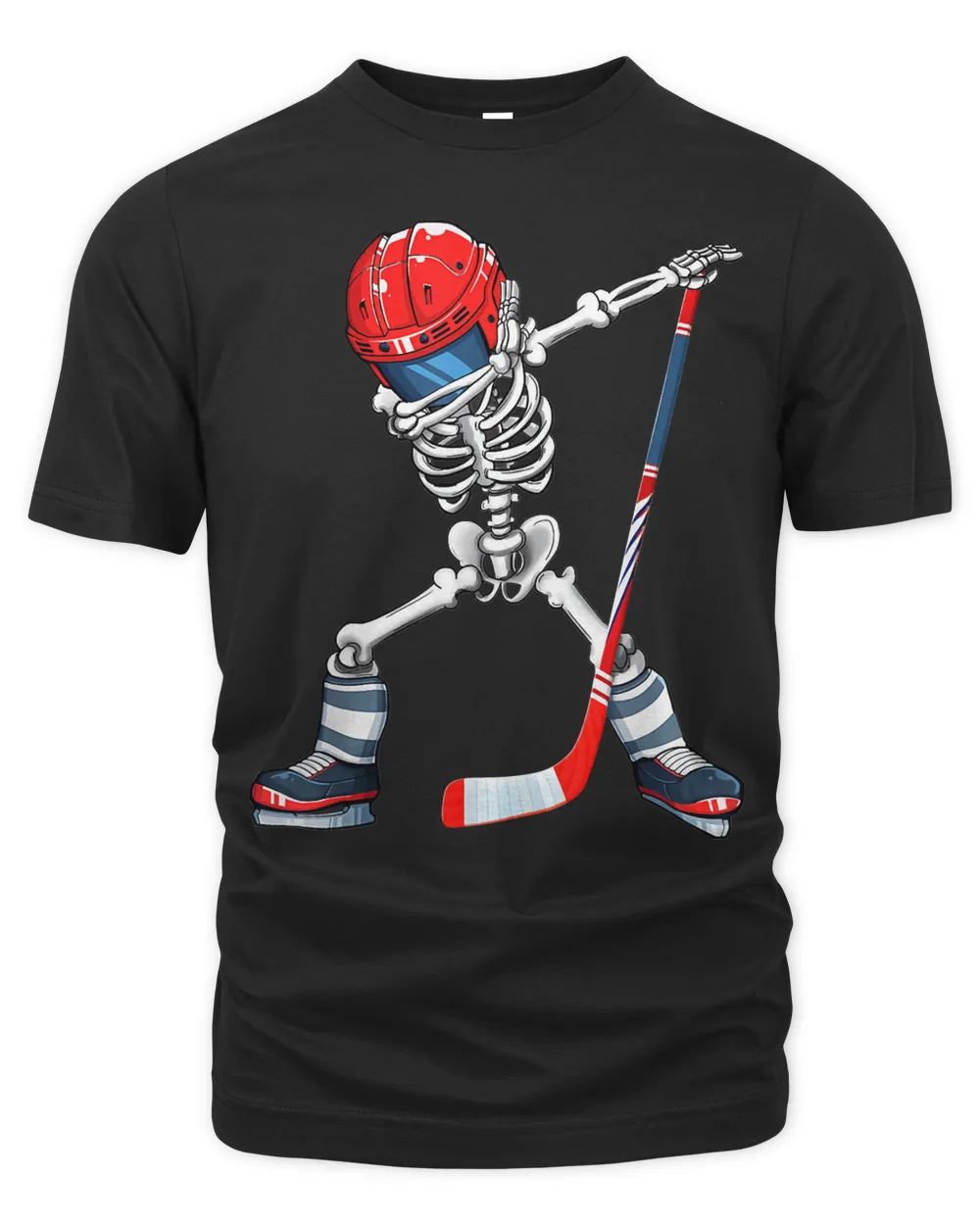 Hockey Dabbing Skeleton Hockey Halloween Costume player