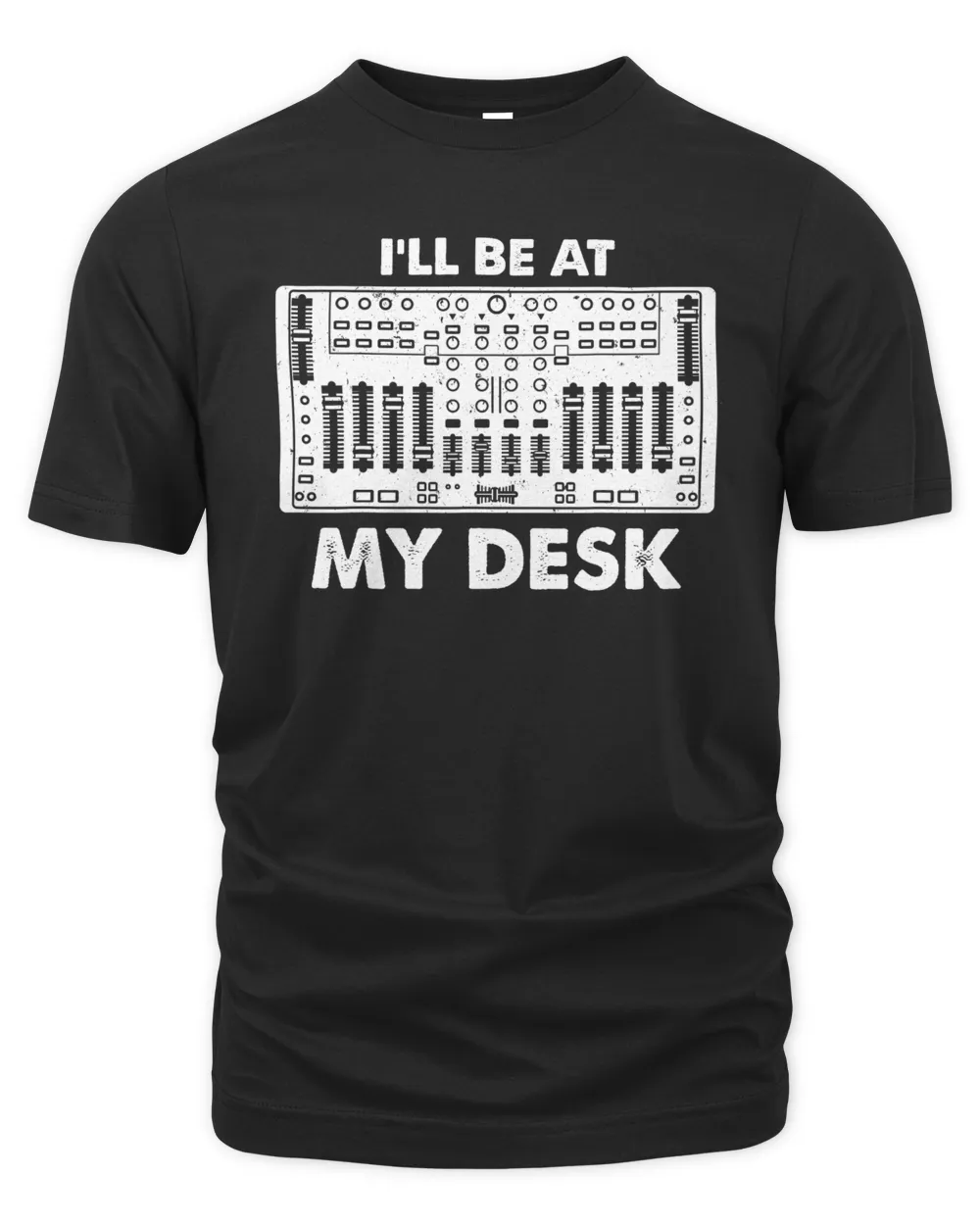 I'll Be At My Desk - Sound Engineer Unisex Premium T-Shirt black s
