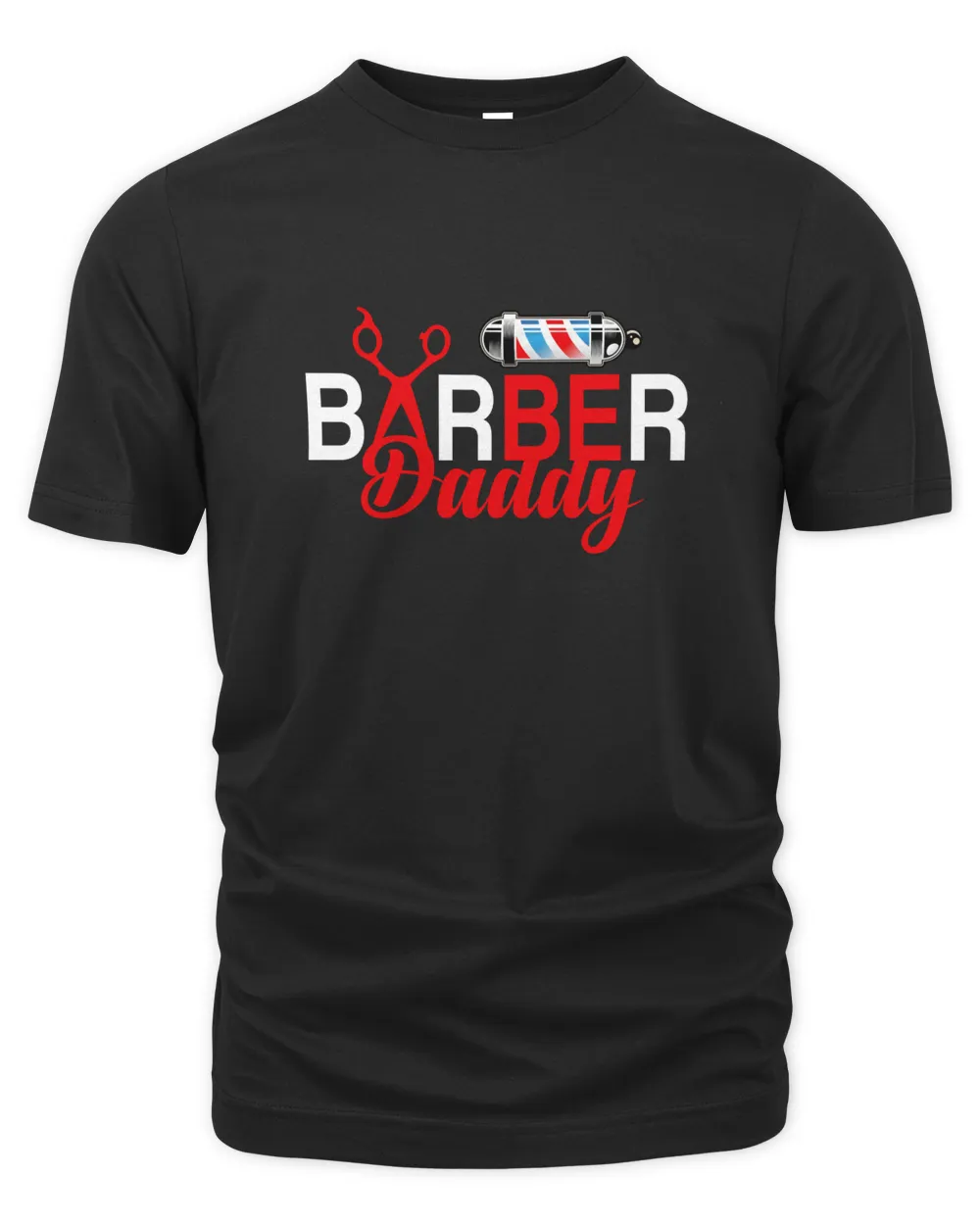 Barber Daddy Fathers Day T shirts 1