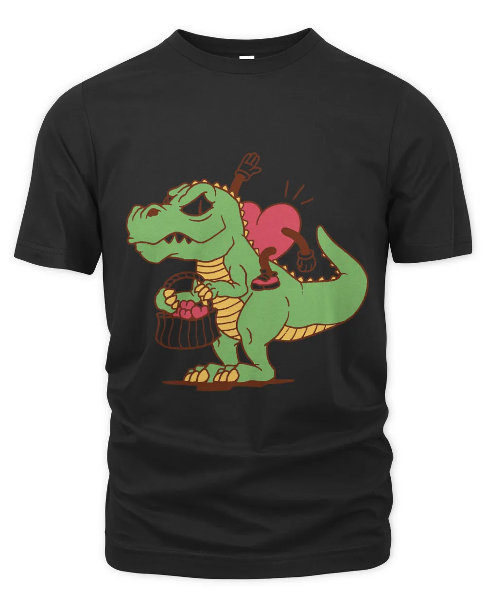 Dinosaur Pet Heart Riding Tyrannosaurus Rex Dinosaur Valentines Day