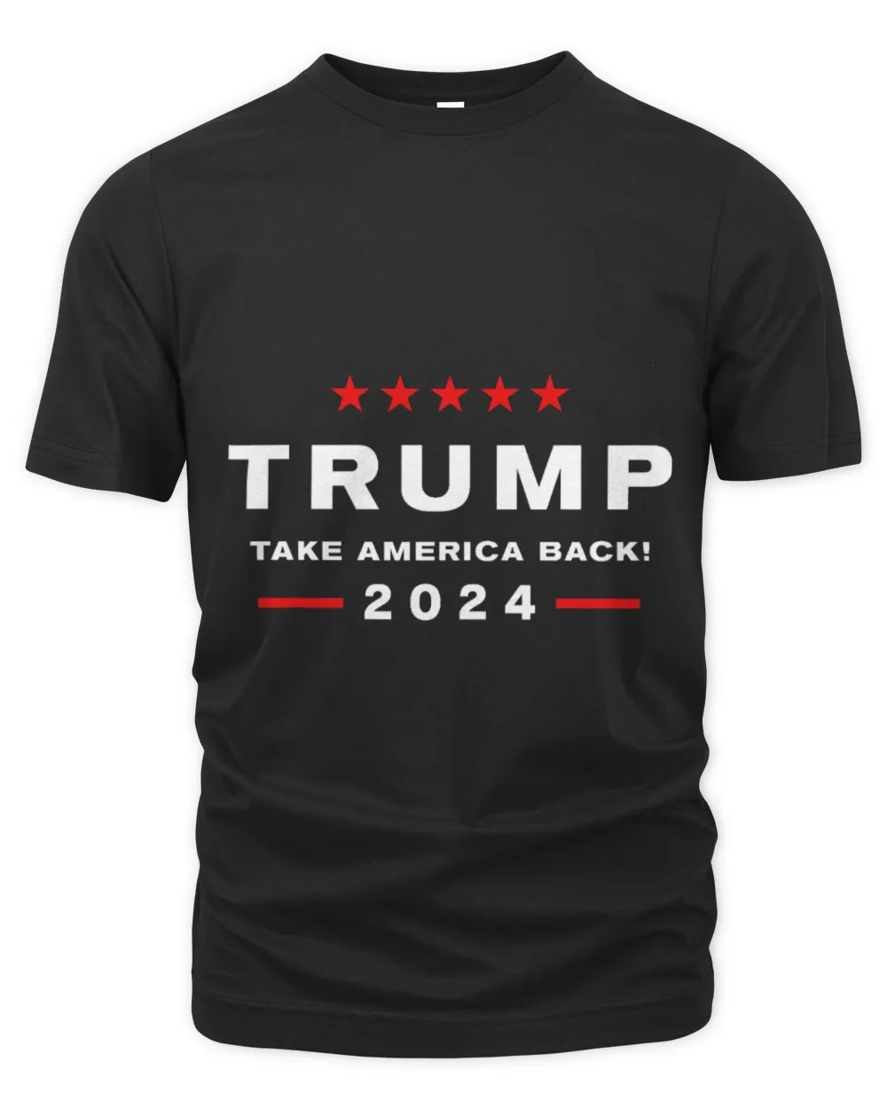 SH277 Donald Trump 2024 Take America Back Election - The Return T-Shirt Unisex Premium T-Shirt black s
