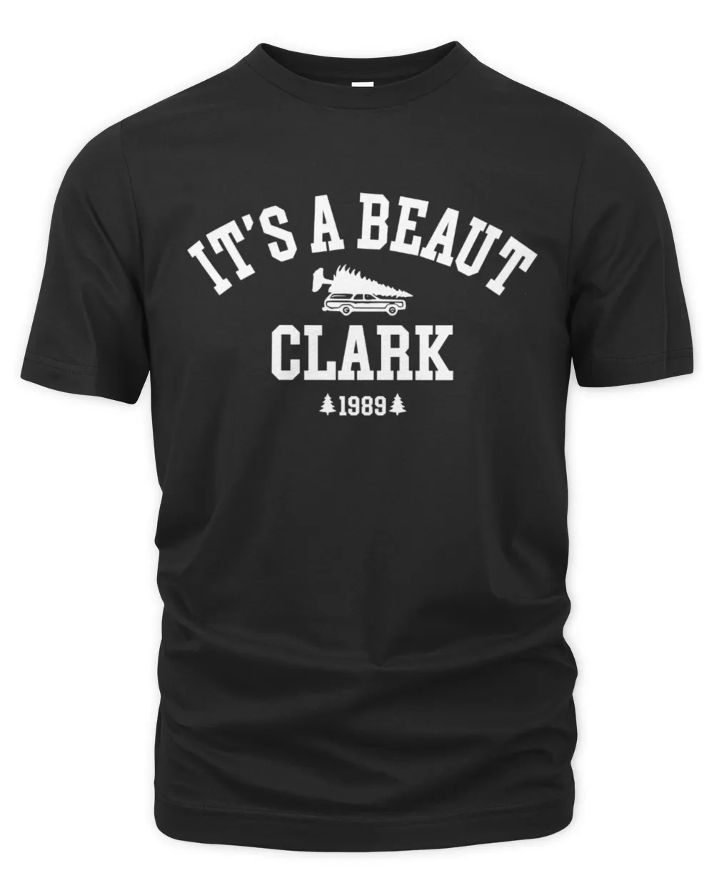 It's a Beauty Clark 1989 - Custom Name and Year Shirt, Funny Personalized Christmas Gift - IBC24 Unisex Premium T-Shirt black s