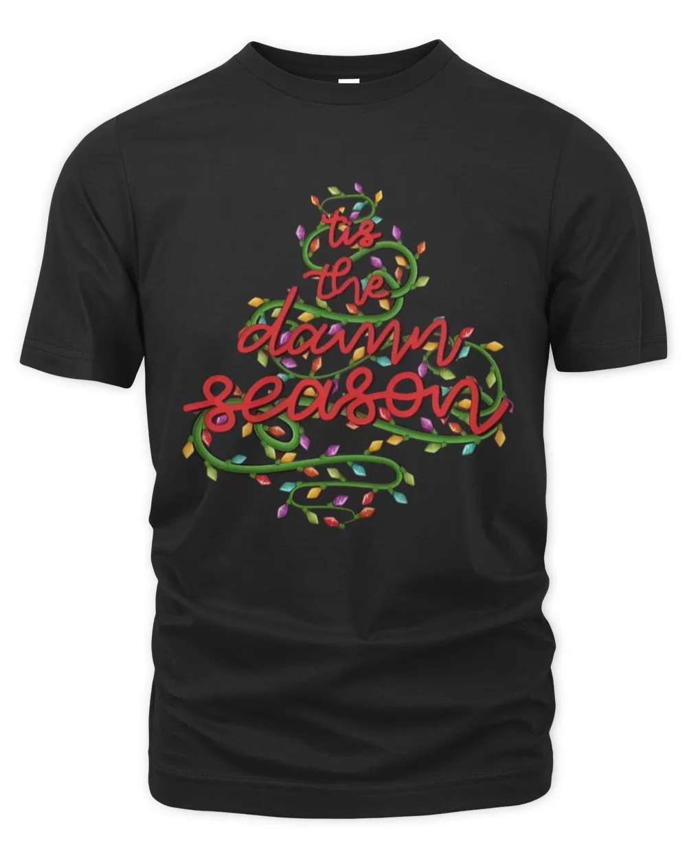 Tis the Damn Season Unisex Premium T-Shirt black s