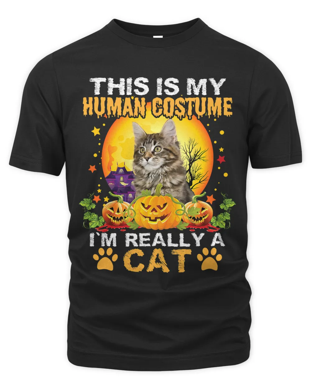 This Is My Human Costume Im Really A Cat Maine Coon