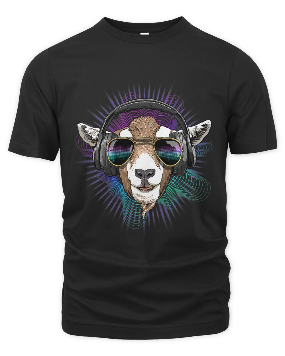 Music Goat Dj With Headphones Musical Goat Lovers 566