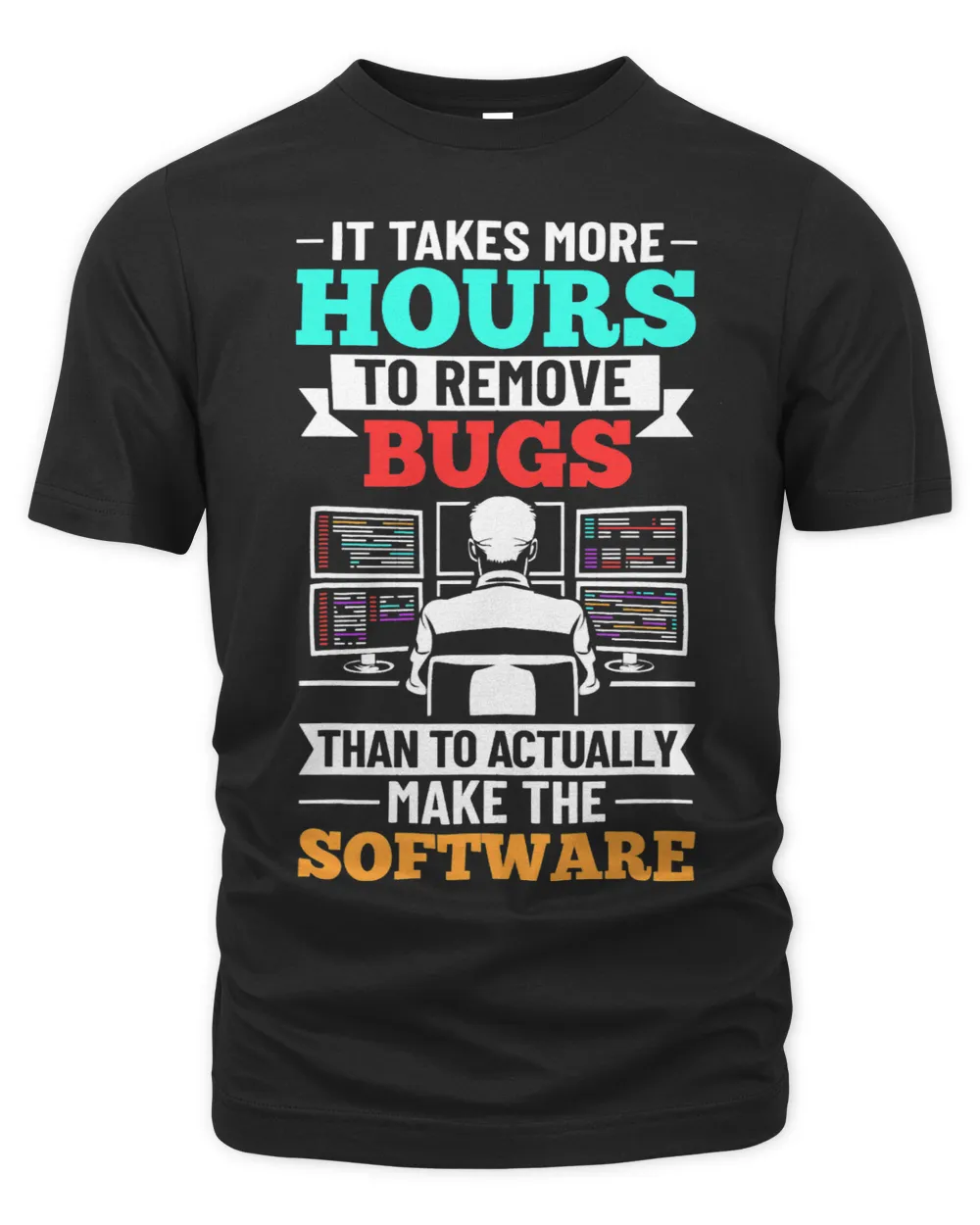 Computer Engineer Software Programmer Application Developer Unisex Premium T-Shirt black s