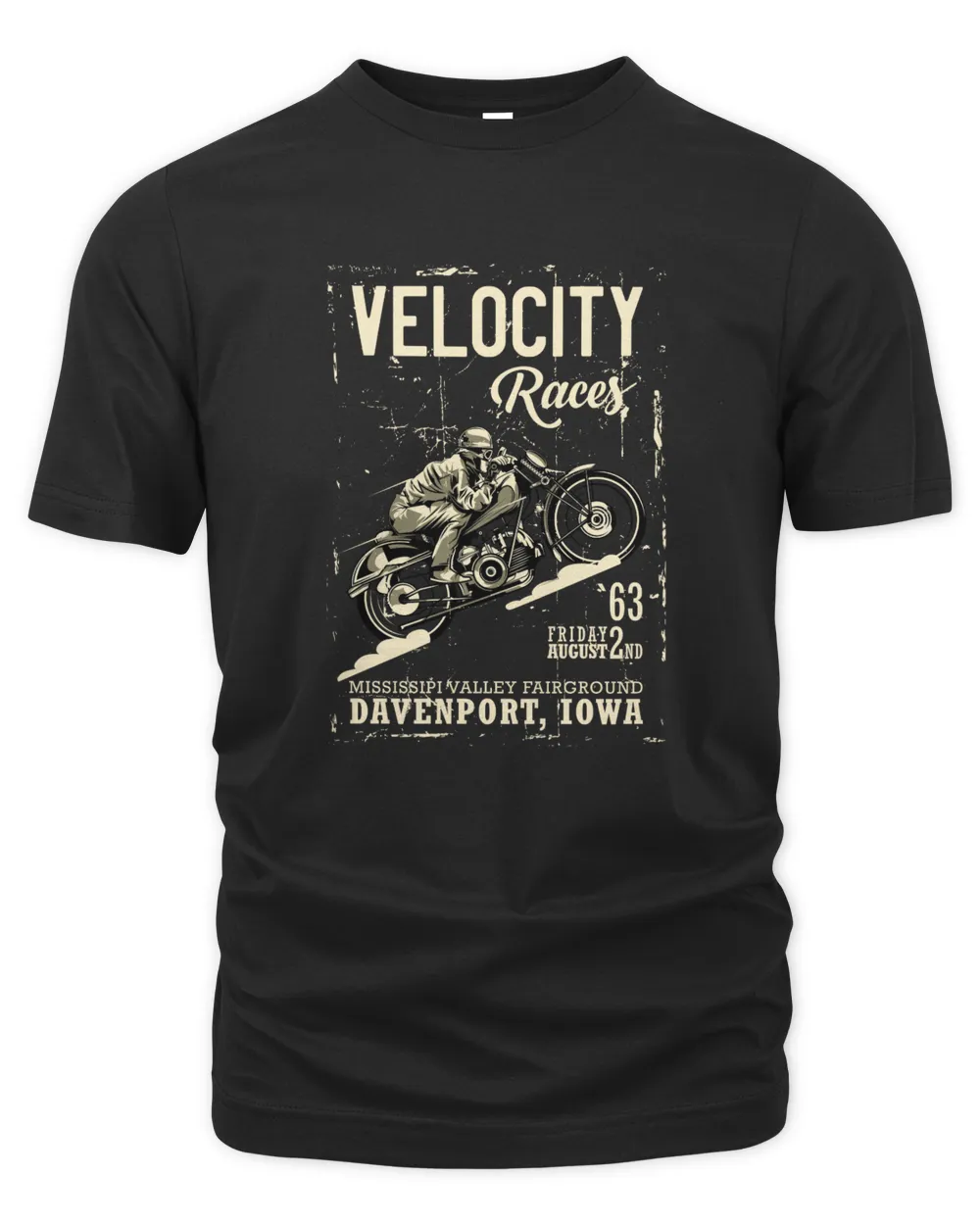 Velocity Races Unisex Premium T-Shirt black s