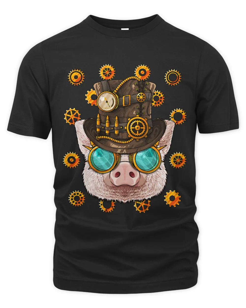 Steampunk Pig Medieval Victorian Steam Powered Farm Animal