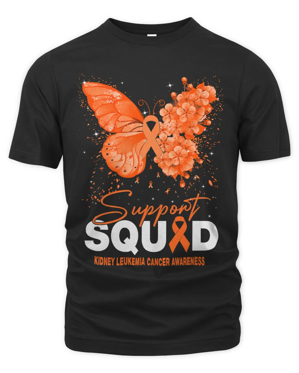 Kidney Leukemia Cancer Awareness Support Squad Butterfly