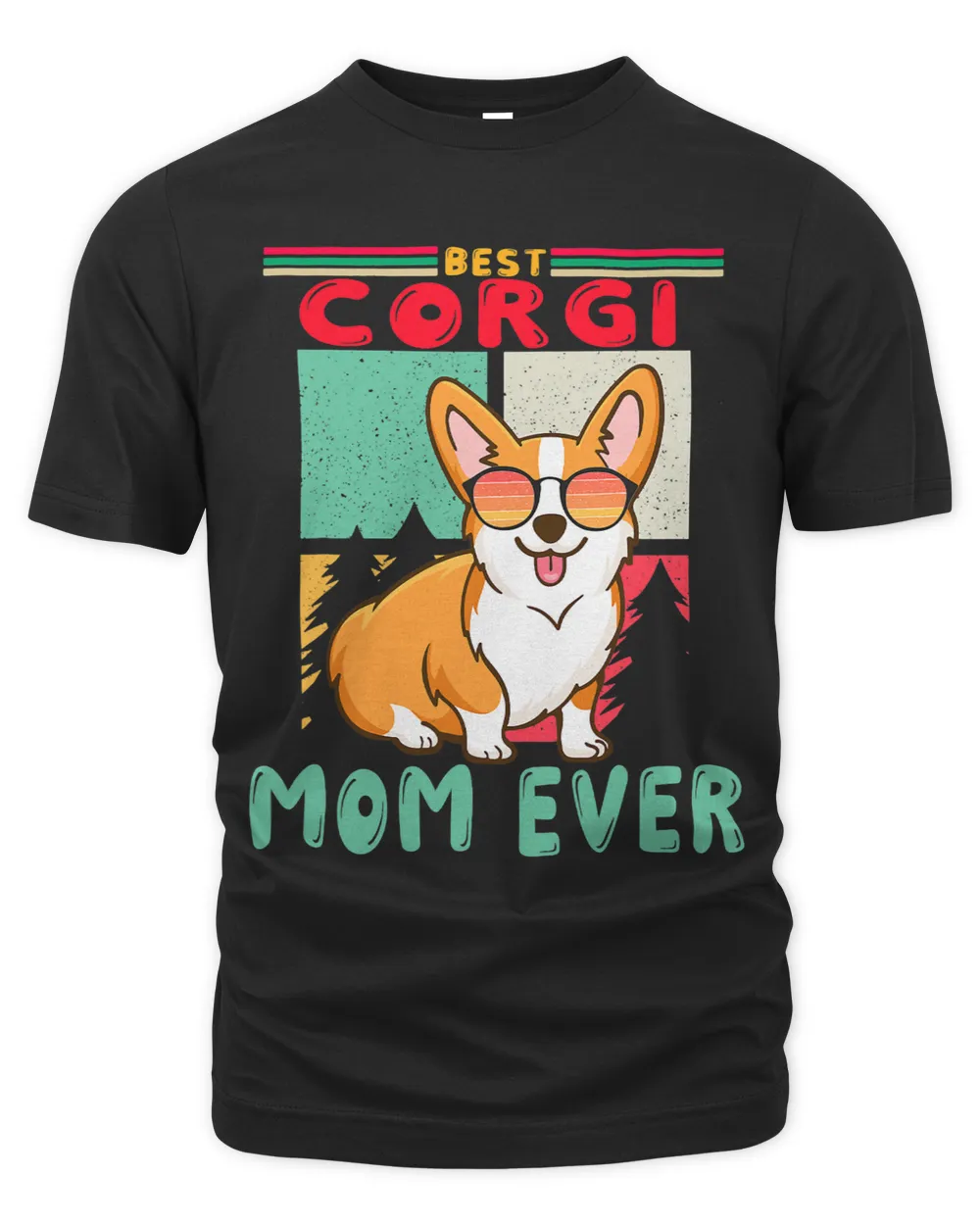 Vintage Retro Best Corgi Mom Ever Dog Sunglasses Family