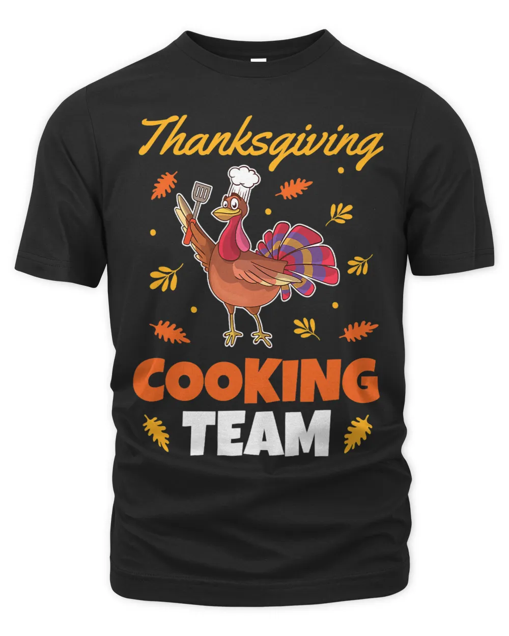 Funny Turkey Chef Outfit Men Women Thanksgiving Cooking Team