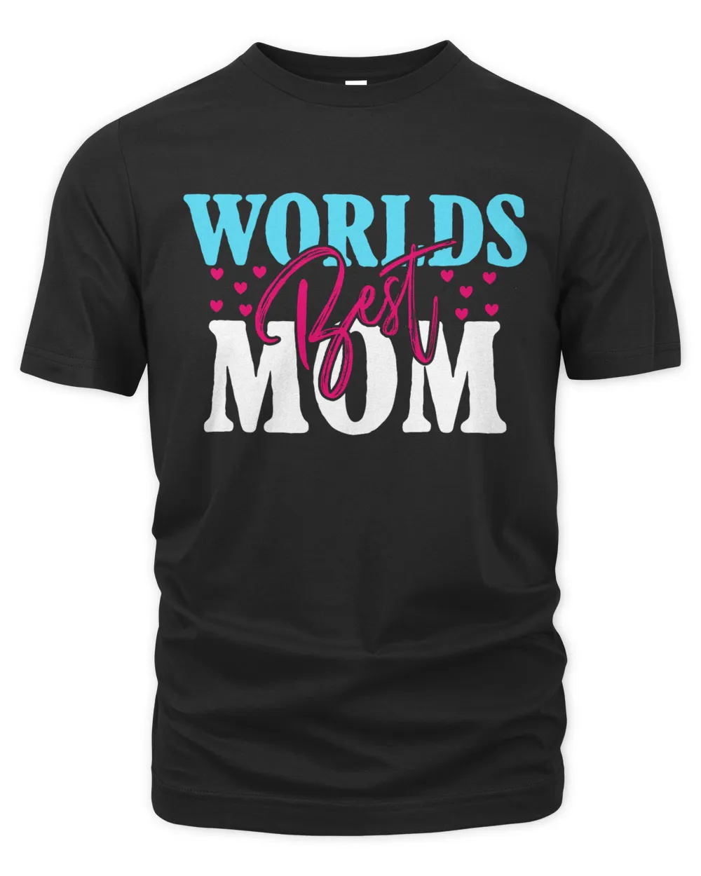 Worlds Best Mom Unisex Premium T-Shirt black s