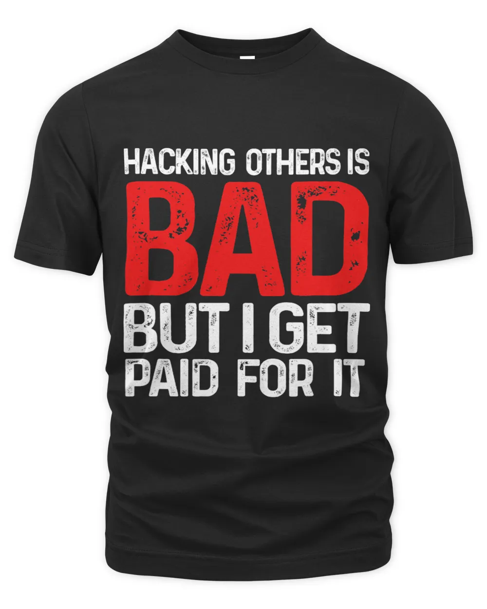 Computer security patch Ethical hacker cyber security 1 Unisex Premium T-Shirt black s