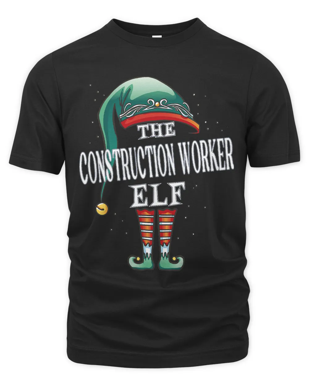 Construction Worker Elf Christmas Group Xmas Pajama Party
