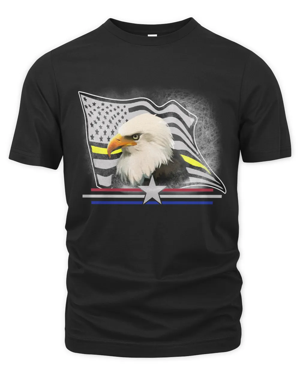 Thin Gold Line Bald Eagle 911 Dispatchers 4th Of July Gift