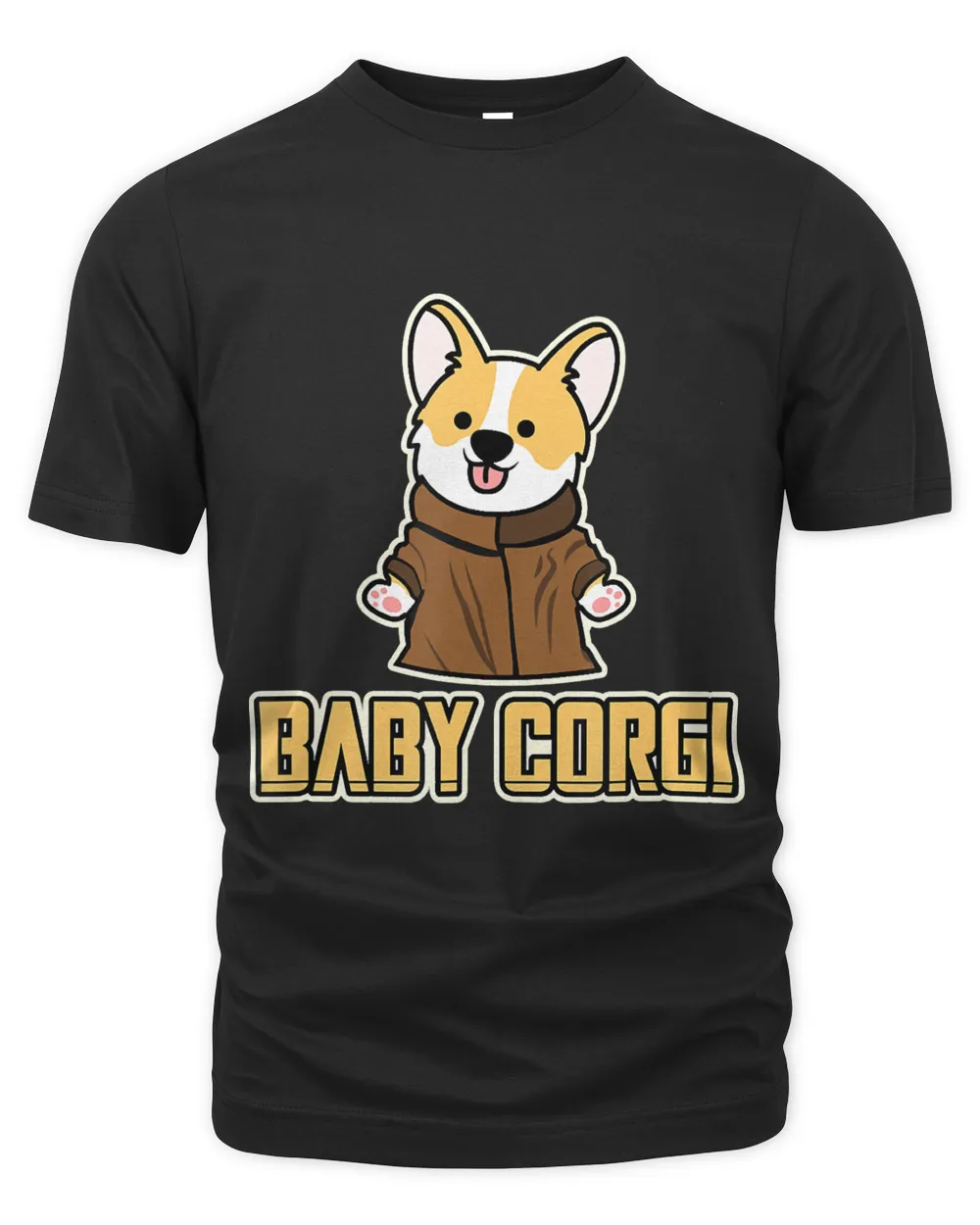 Baby Corgi Sci Fi Dog The Child Bounty Hunter Puppy Classic T-Shirt