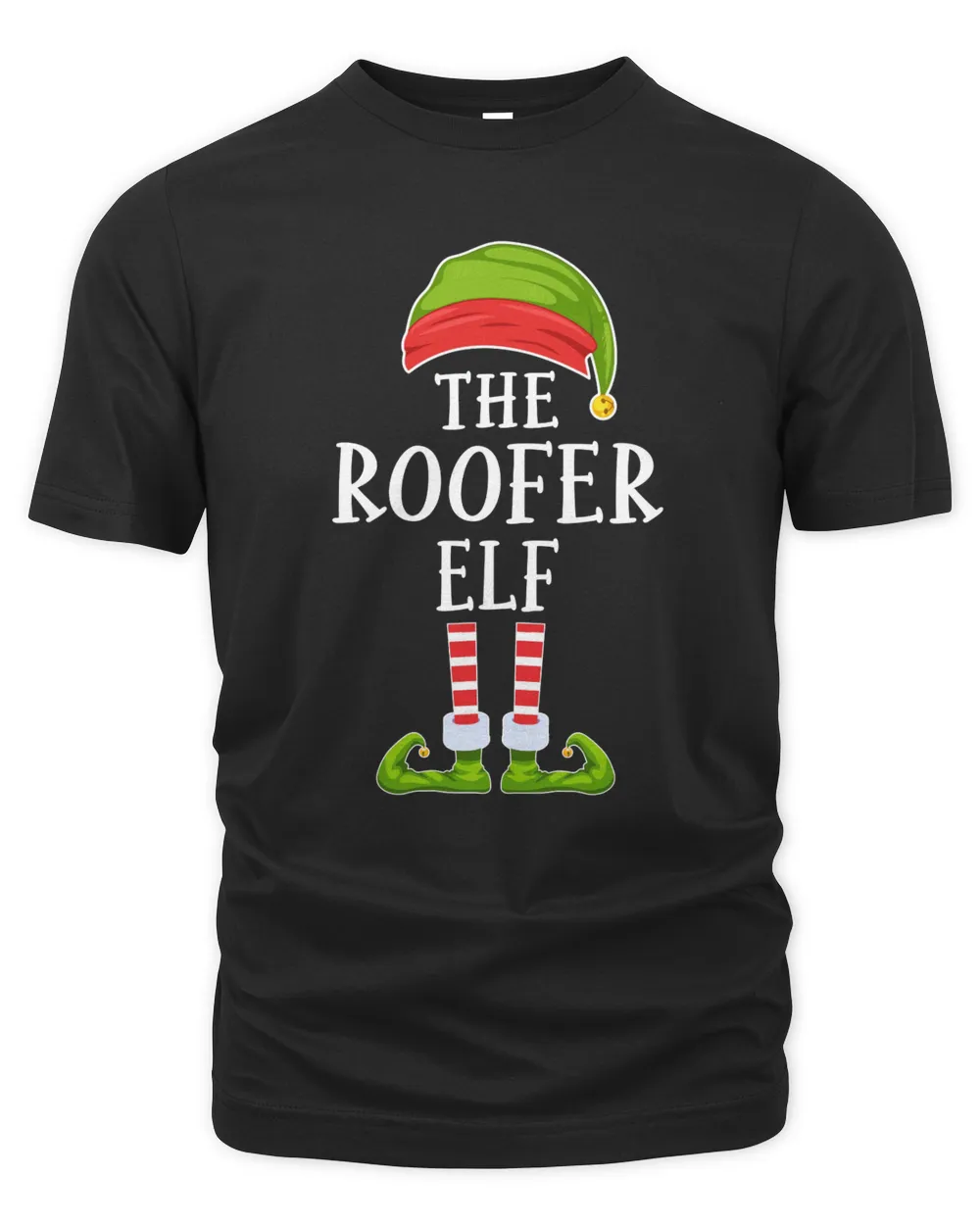 The Roofer Elf Family Matching Group Christmas Gift Funny