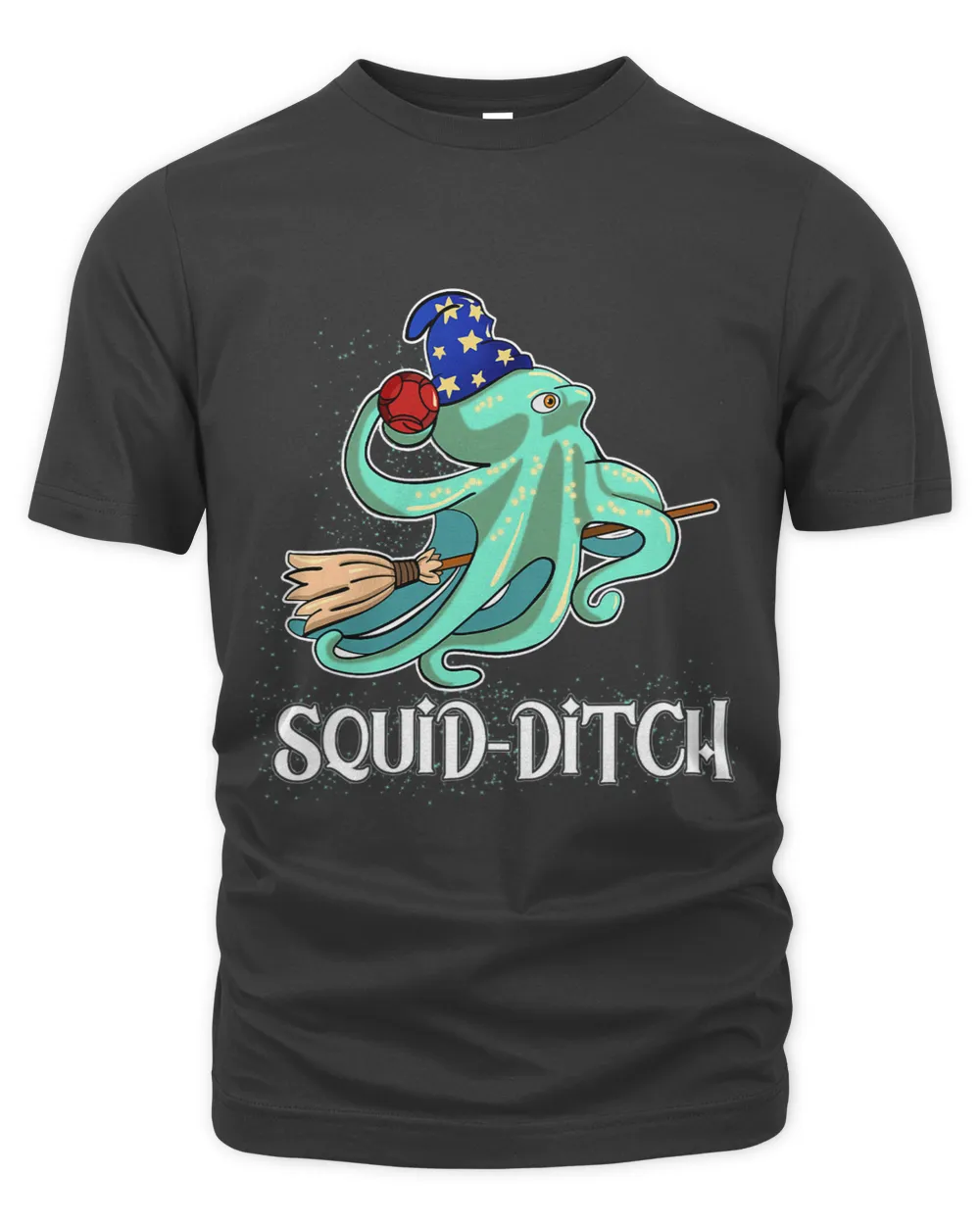 SquidDitch On A Broom Magical Octopus Costum