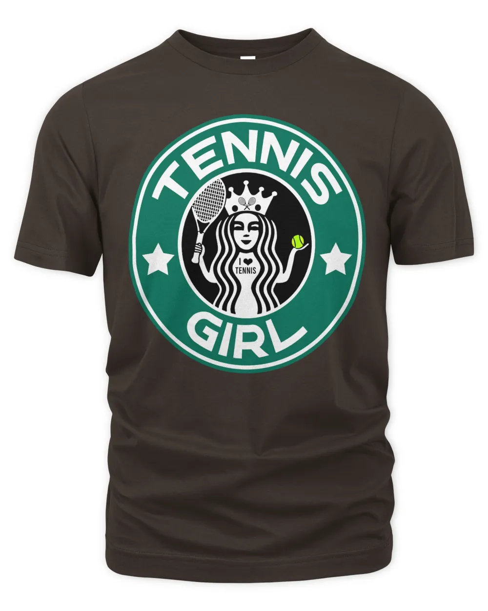 Tennis girl tee