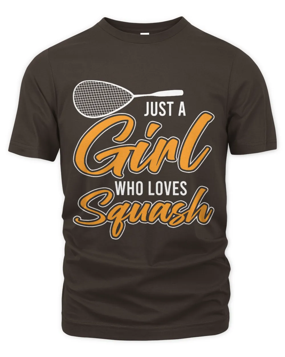 Womens Girl Who Loves Squash Player Match Indoor Tennis Court Coach