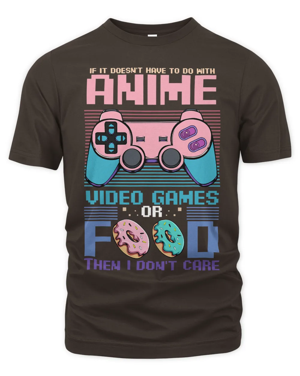 Anime Video Games Food Lover Japanese Fan Nerd Geek Gaming 3