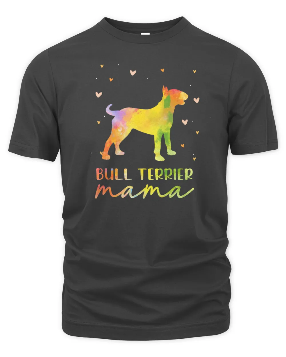 Bull Terrier Mom Colorful Bull Terrier
