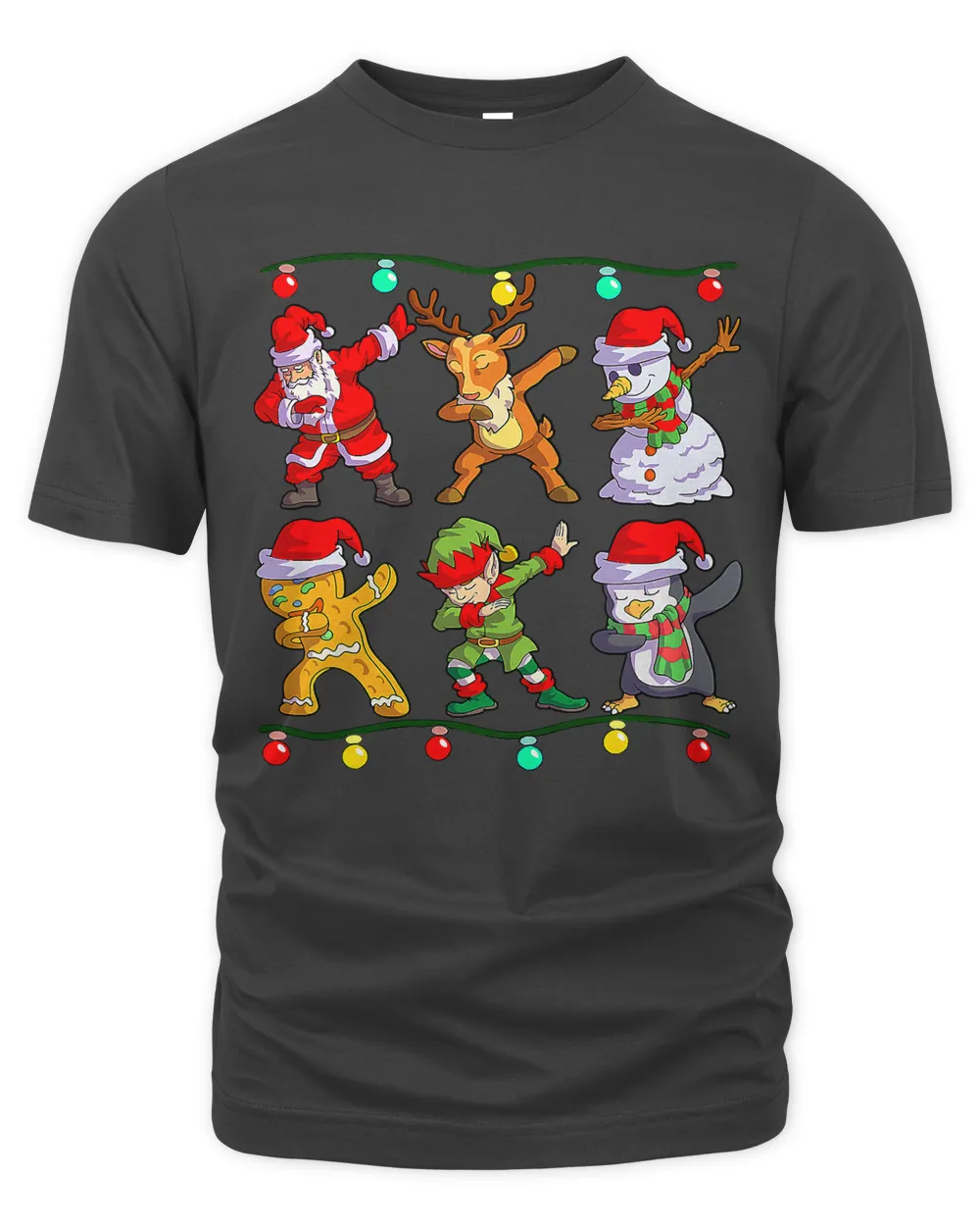 Deer Christmas Kids Boys Men Dabbing Santa Elf Deer Friends Xmas 347