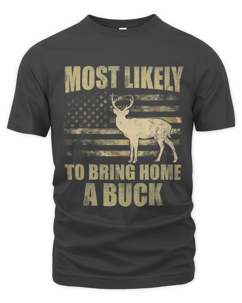 Hunting Camo US Flag Deer Elk Buck Camouflage Funny Hunter 264