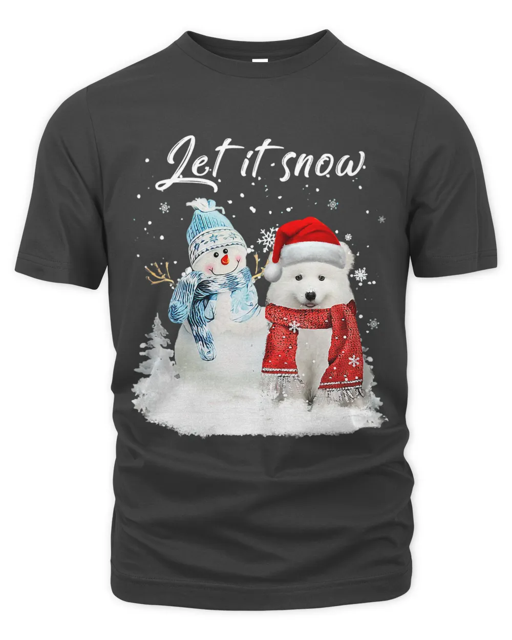 Samoyed Santa Dog Christmas Snowman Xmas Pajama 323