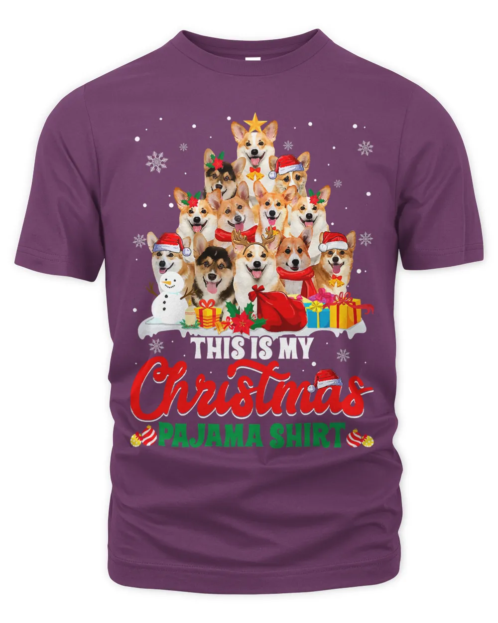 Dog Corgi This Is My Christmas Pajama Corgi Tree 245 Welsh Corgi