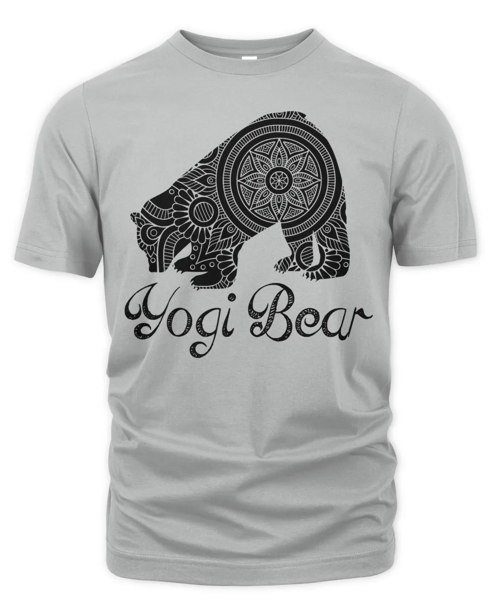 Yoga Shirt  Mandala Shirt  Cute Yoga Tshirt  Bear Shirt