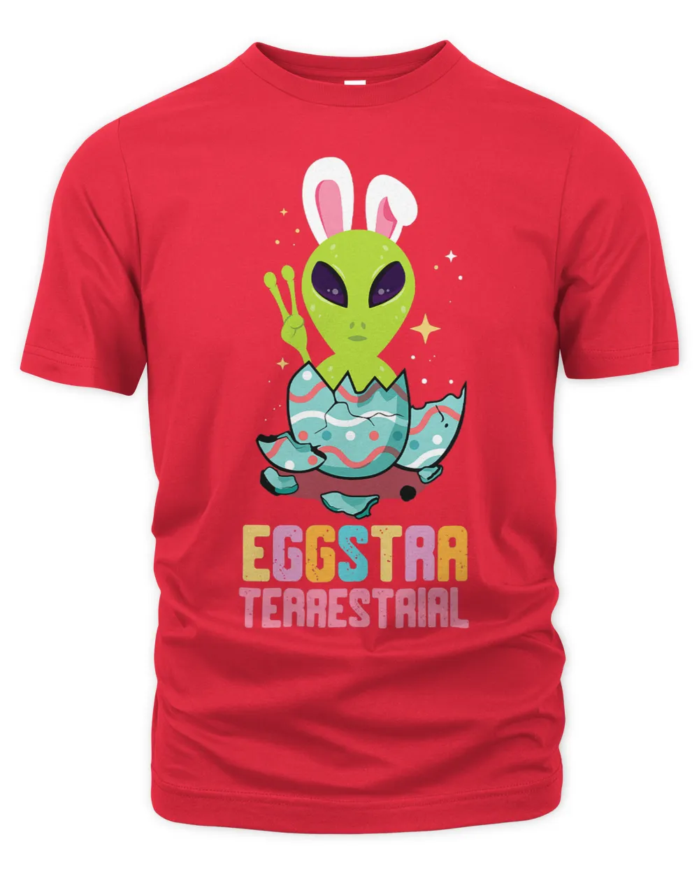 Eggstraterrestrial Easter Bunny Alien Believer Easter Eggs