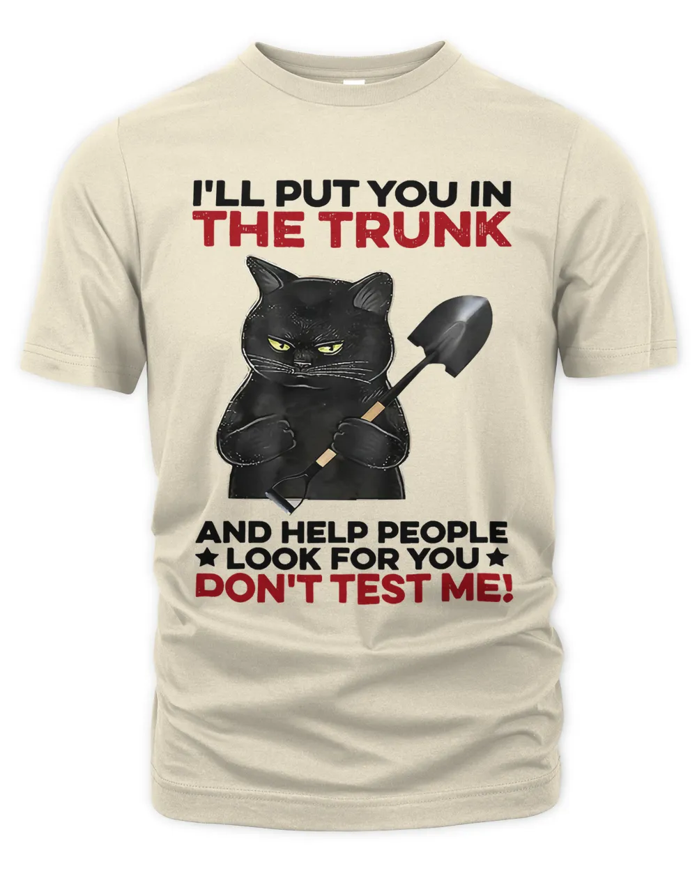 Funny Halloween Cat Ill Put You In The Trunk & Help People43
