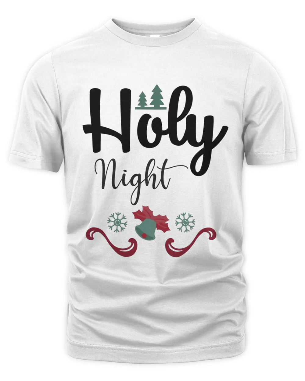 Holy Night Merry Christmas, Men's & Women's Merry Christmas Shirt