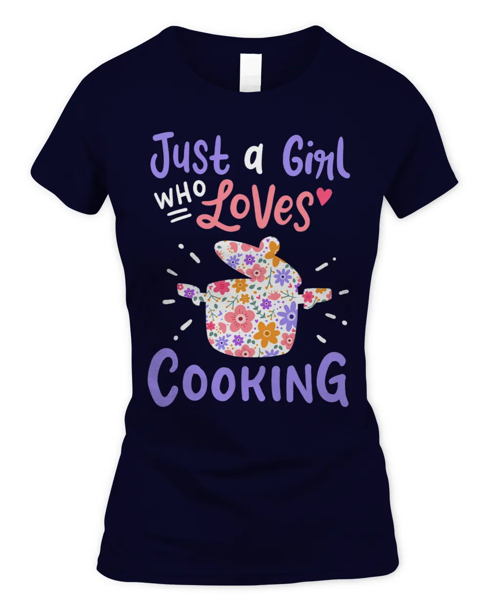 Cooking Just A Girl Who Loves Cooking Gift for Chef Cooks