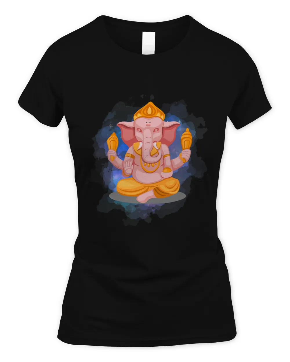 Pink Ganesha Elephant Headed Hindu God Of Success Wisdom