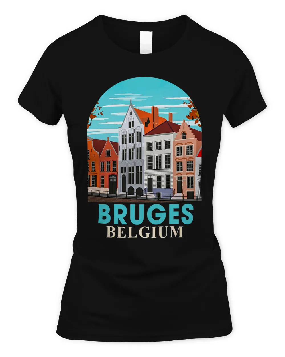 Bruges Belgium Traveling Bruges Travel Poster Trip Souvenir