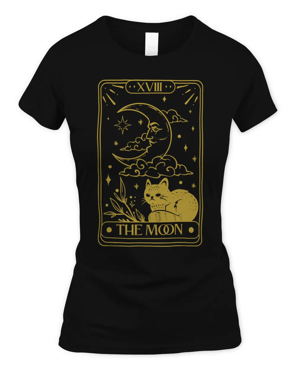 Tarot Card Shirt Tarot Card the Moon Celestial 1